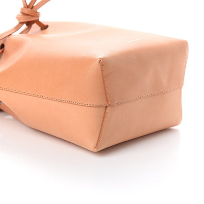 Mansur Gavriel Calfskin Mini Bucket Bag Cammello Black 7 of 8