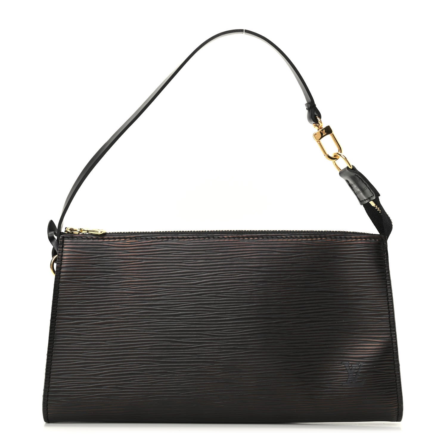 Louis Vuitton Epi Pochette Accessories 24 Black 1 of 9