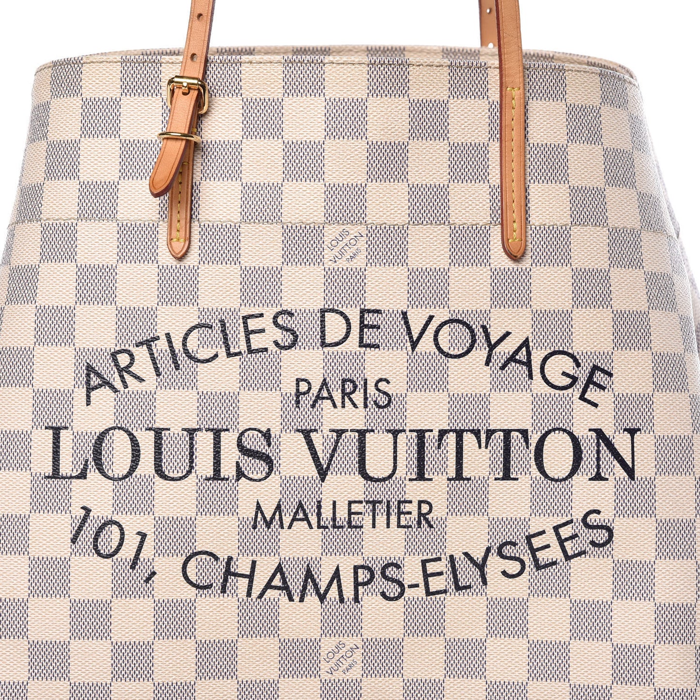 Damier Azur Cabas Adventure MM