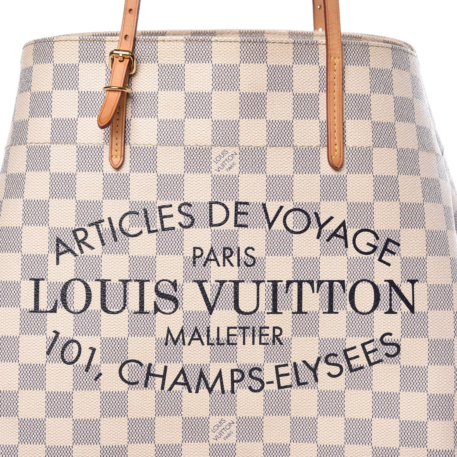 Louis Vuitton Damier Azur Cabas Adventure MM 13 of 13