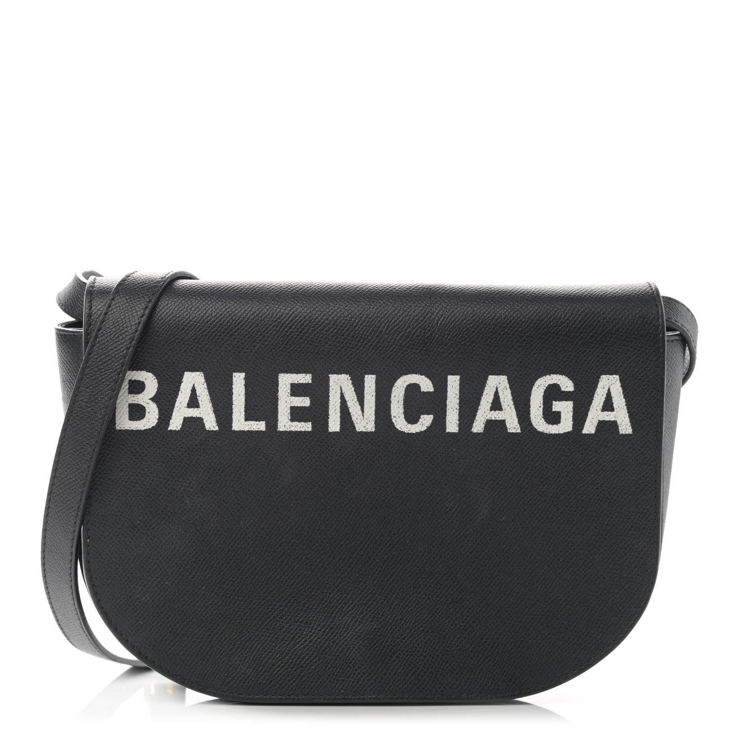 Balenciaga Signature Grained Calfskin Logo S Ville Day Bag Black 1 of 15