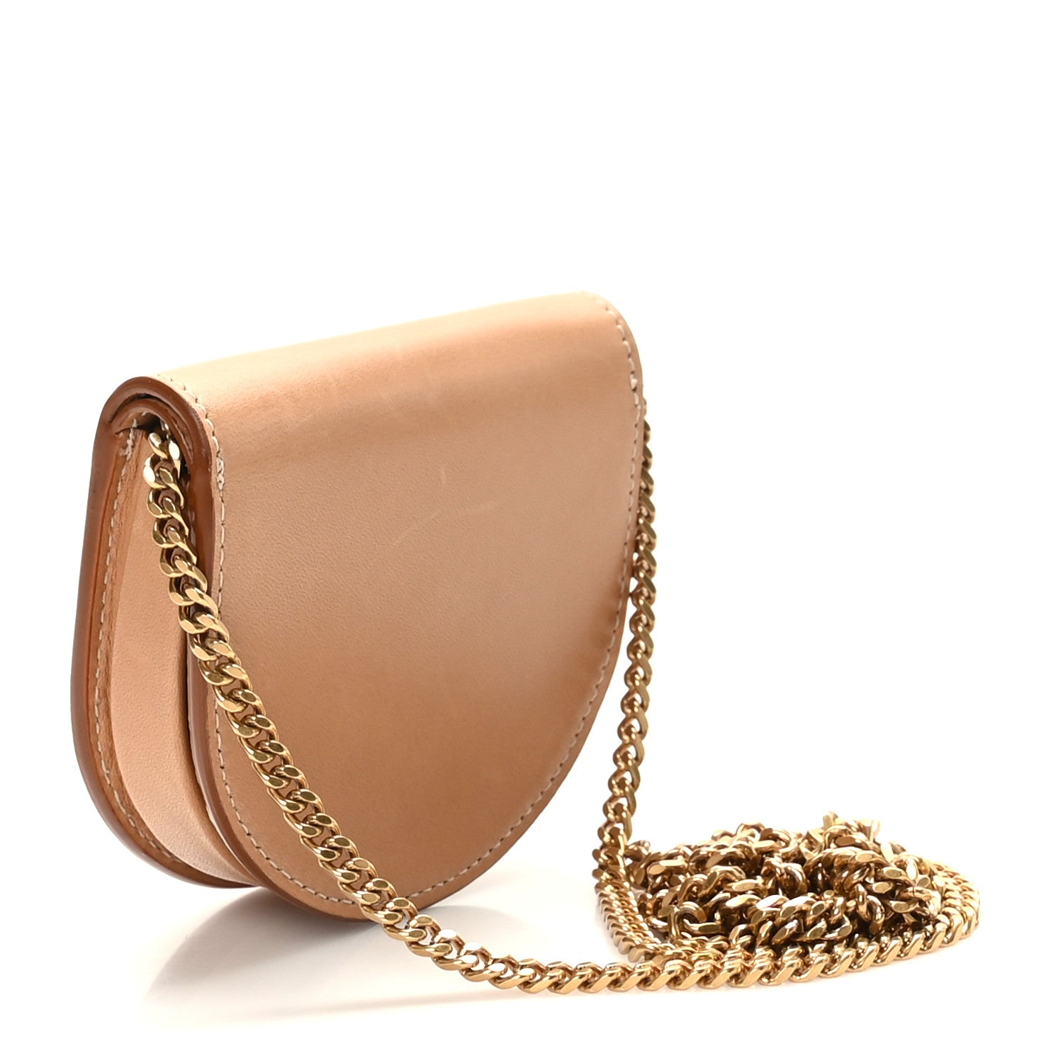 Saint Laurent Calfskin Monogram Baby Kaia Crossbody Bag Vintage Brown 2 of 10