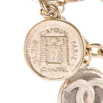 Chanel CC Medallion Charm Bracelet Gold 5 of 8