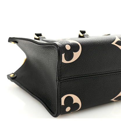 Louis Vuitton Empreinte Monogram Giant Onthego PM Black Beige 8 of 9