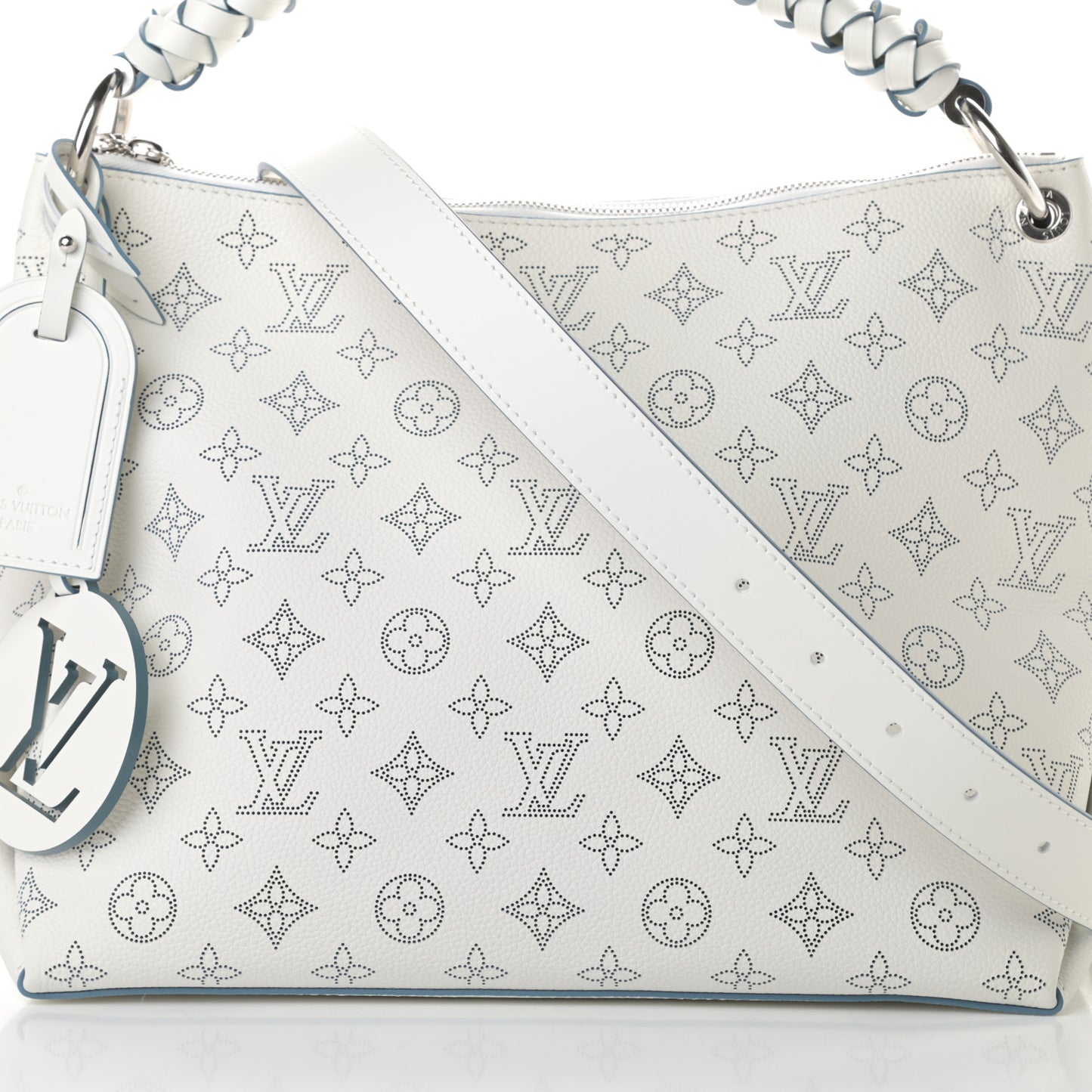 Mahina Beaubourg Hobo MM Snow Orage Blue
