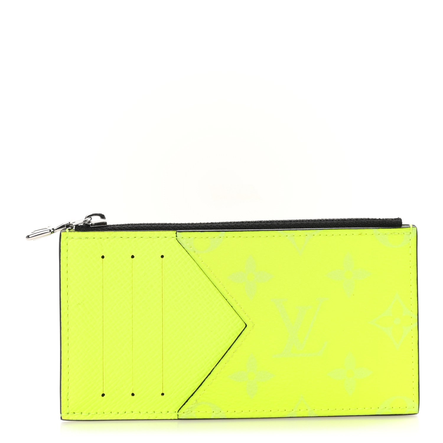 Louis Vuitton Taigarama Coin Card Holder Yellow 1 of 7