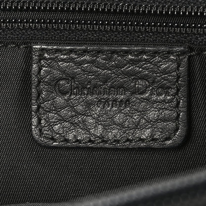 Christian Dior Calfskin Belted Pants Shoulder Bag Black 6 of 10