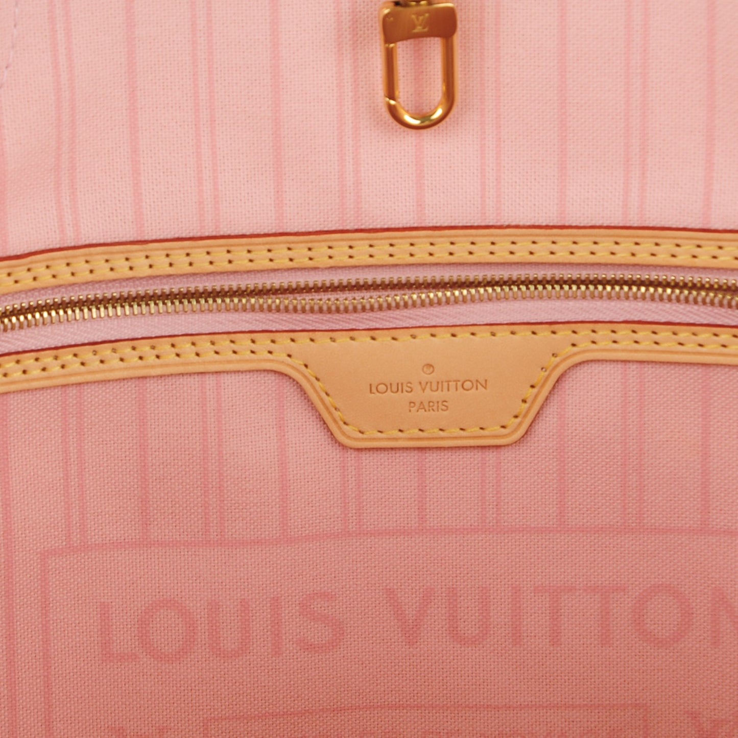 Damier Azur Neo Neverfull MM Rose Ballerine