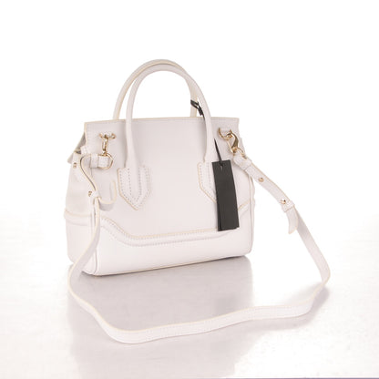 Versace Calfskin Medium Palazzo Empire Bag White 3 of 8