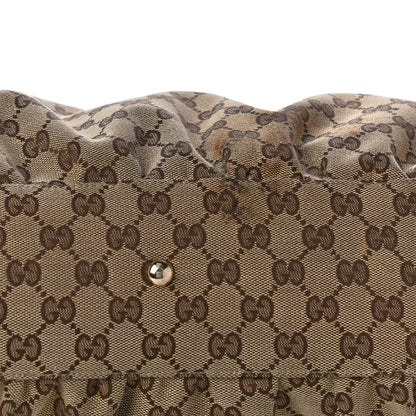 Gucci Monogram D Gold Tote Dark Brown 11 of 11