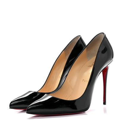 Christian Louboutin Patent Pigalle Follies 100 Pumps 38.5 Black 6 of 14