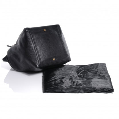 Saint Laurent Leather Medium Downtown Tote Black 4 of 7