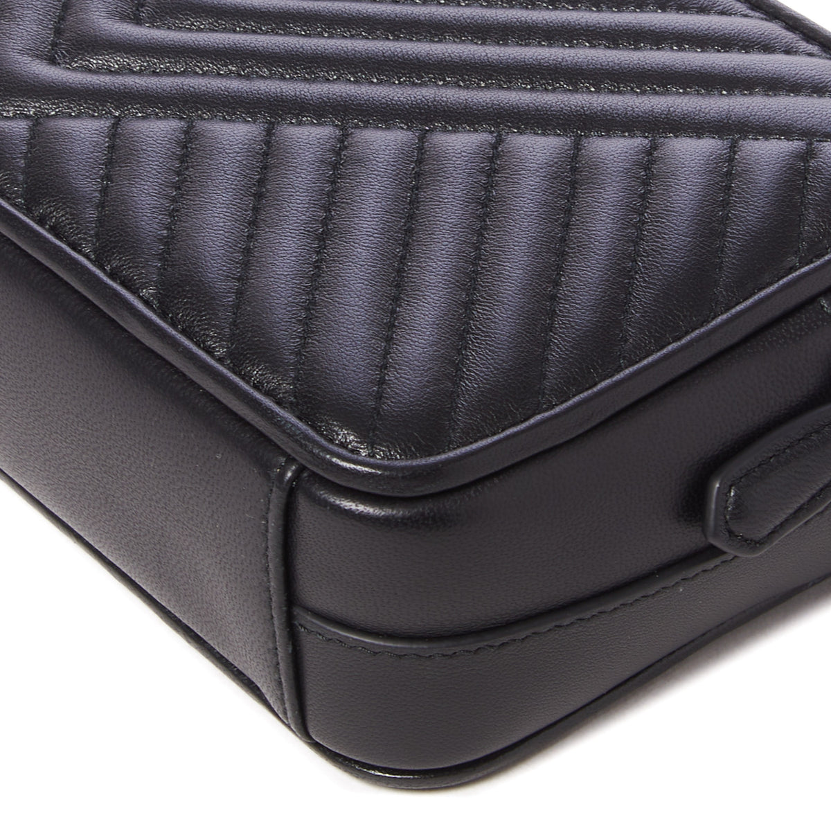Nappa Impunture Clutch Black