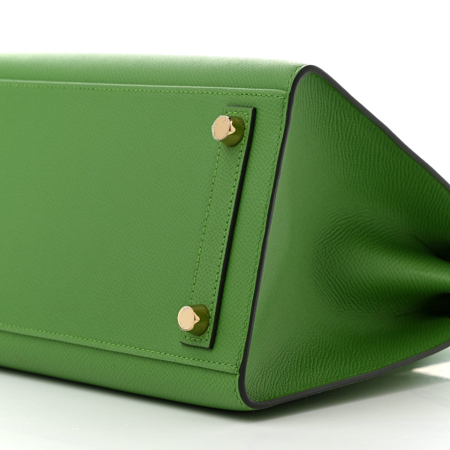 Epsom Birkin Sellier 25 Vert Yucca