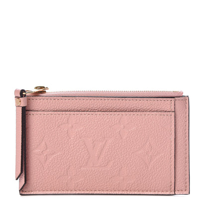 Louis Vuitton Empreinte Zipper Card Holder Rose Poudre 1 of 7
