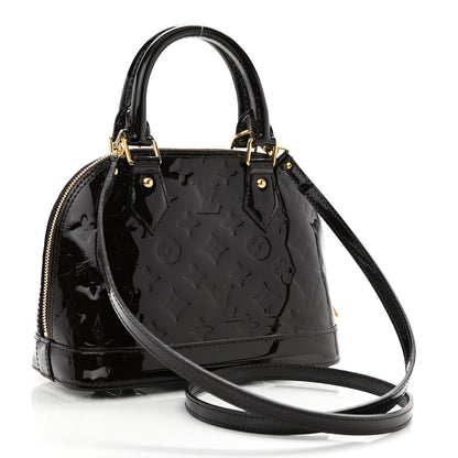 Louis Vuitton Vernis Alma BB Amarante 3 of 10