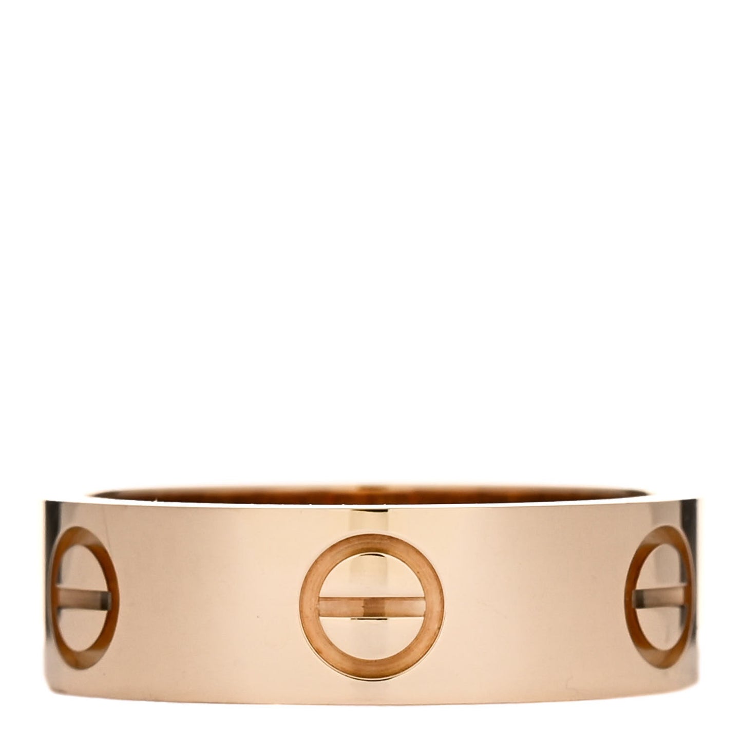18K Yellow Gold 5.5mm LOVE Ring 51 5.75