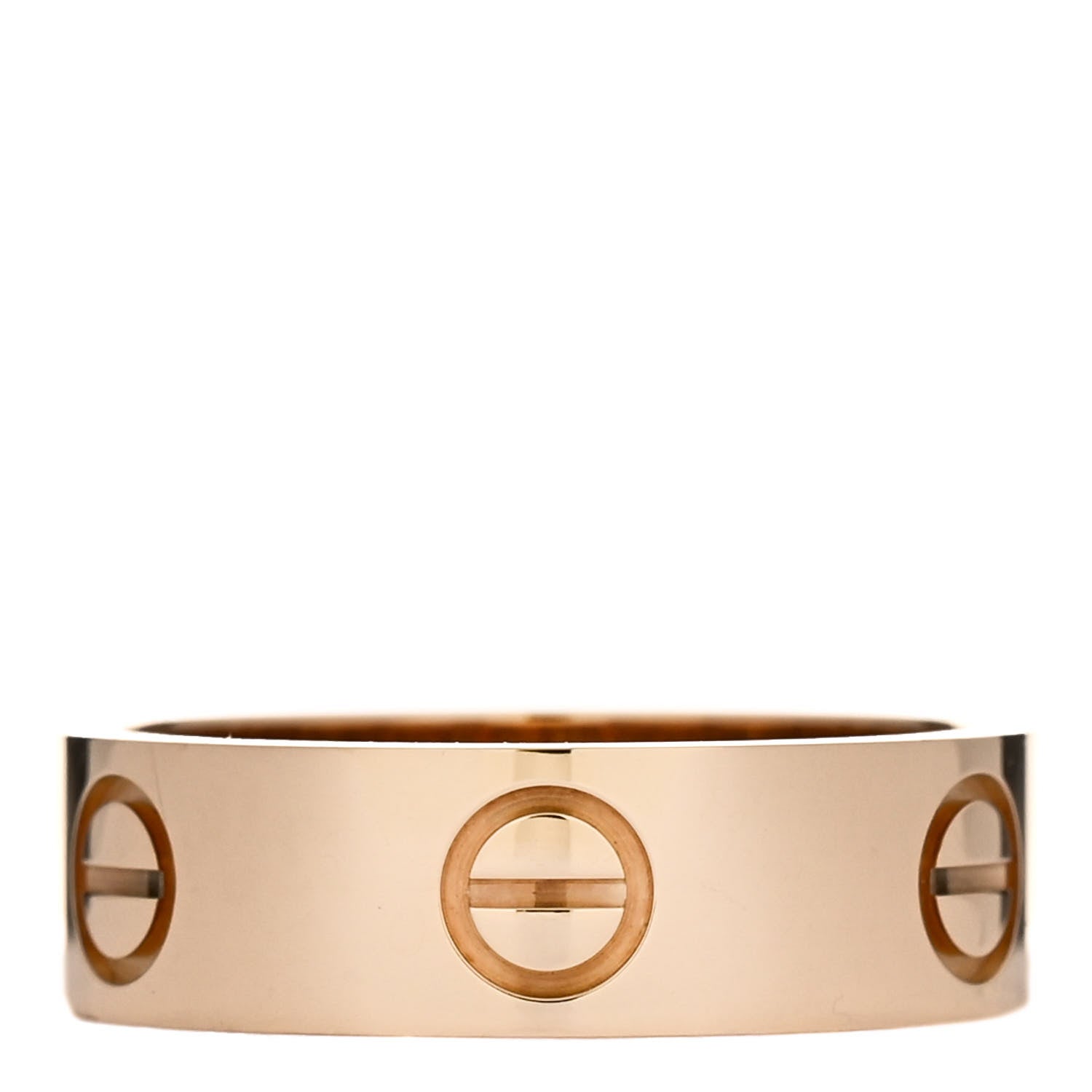 Cartier 18K Yellow Gold 5.5mm LOVE Ring 51 5.75 3 of 4