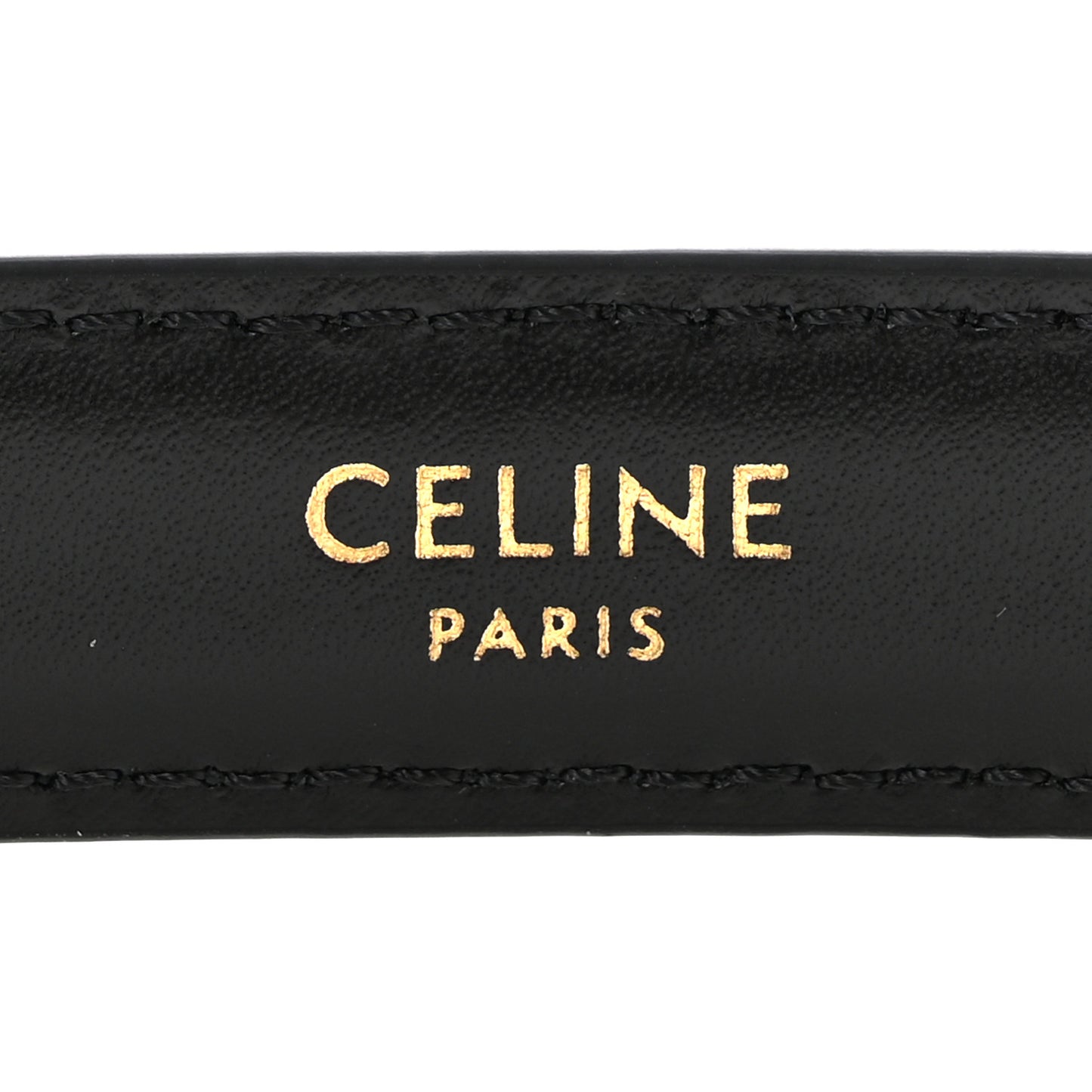 Box Calfskin Small 18mm Triomphe Belt 75 30 Black