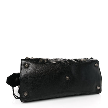 Balenciaga Agneau Arena Neo Cagole City Handbag Black 4 of 9