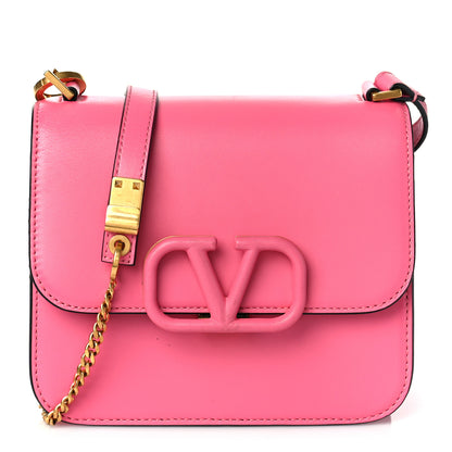 Valentino Garavani Smooth Calfskin Small VSling Shoulder Bag Pink 1 of 8