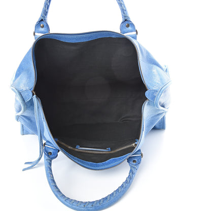 Balenciaga Chevre Classic Hardware Work French Bleu 4 of 13