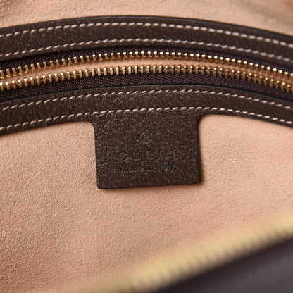 Gucci GG Supreme Monogram Web Small Ophidia Shoulder Bag Brown 5 of 8