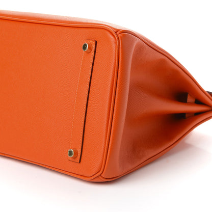 Hermes Epsom Birkin 35 Feu 7 of 10