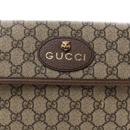 Gucci GG Supreme Monogram Neo Vintage Web Belt Bag Brown 8 of 11