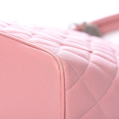 Chanel Caviar Quilted Medallion Tote Light Pink 11 of 16