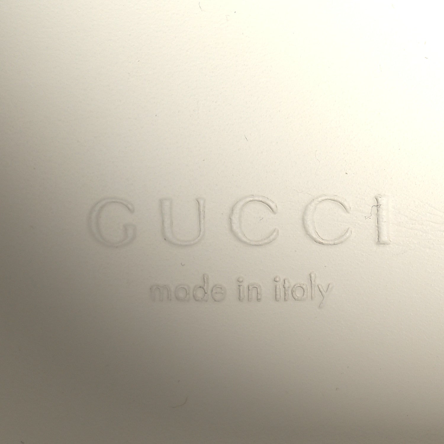 Gucci Calfskin GG Tennis Embossed Perforated Womens Platform 55mm Sneakers 39 Great White 8 of 10