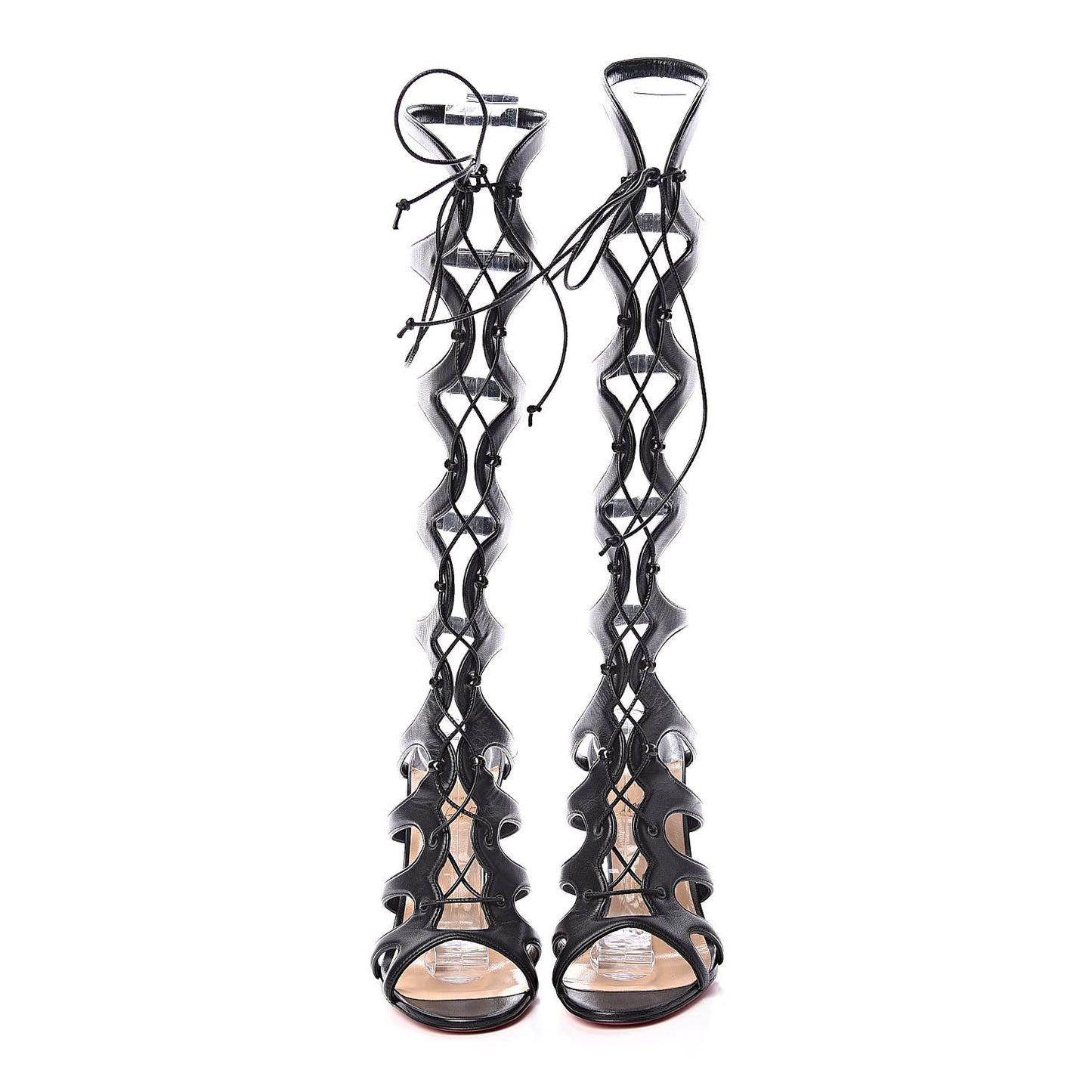 Kid Amazoula 100 Lace Up Sandals 38 Black