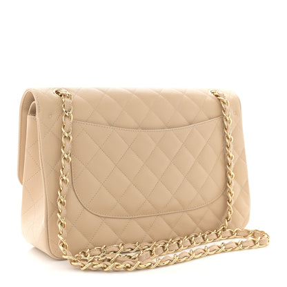Chanel Caviar Quilted Jumbo Double Flap Beige Clair 3 of 12