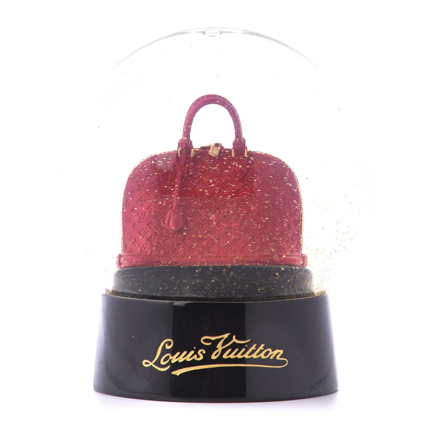 Alma Snow Globe Boule A Neige Rouge