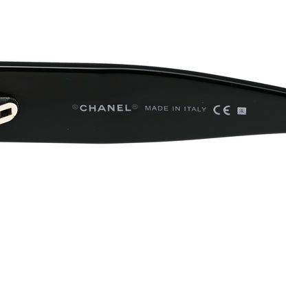 Chanel Crystal Baguette Prescription CC Sunglasses 5114-B Black 6 of 8