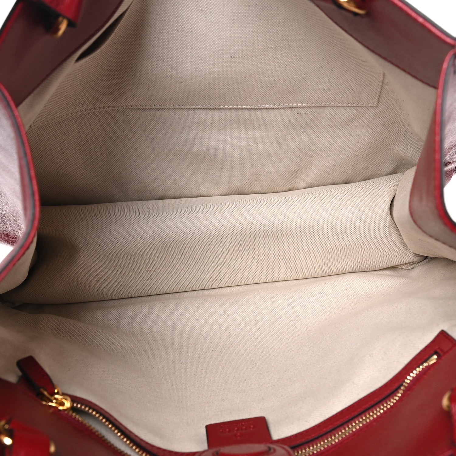 Gucci New Sakai Calfskin Lux Horsebit 1955 Tote Bag New Cherry Red 4 of 9
