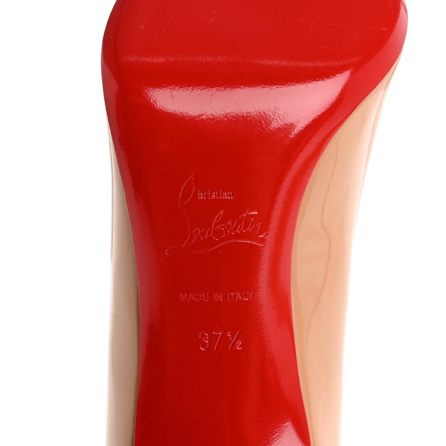 Patent Decollete 554 85 Pumps 37.5 Nude