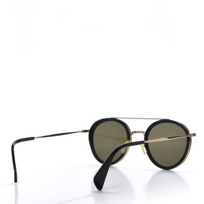 Celine Round Mia Sunglasses CL 41424/S Black 4 of 7