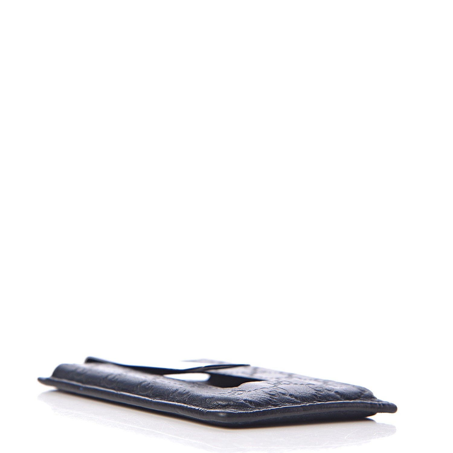 Gucci Guccissima Money Clip Navy 5 of 6