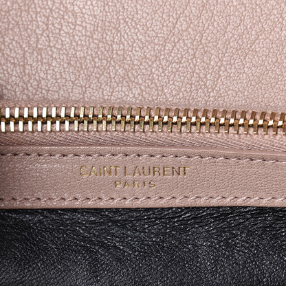Saint Laurent Sheepskin Matelasse Chevron Monogram Medium College Bag Fard 13 of 14