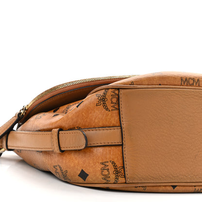 MCM Visetos Heritage Crossbody Cognac 8 of 19