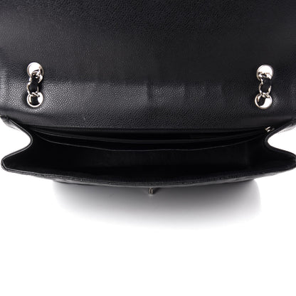 Chanel Caviar Quilted Maxi Single Flap Black 6 of 12
