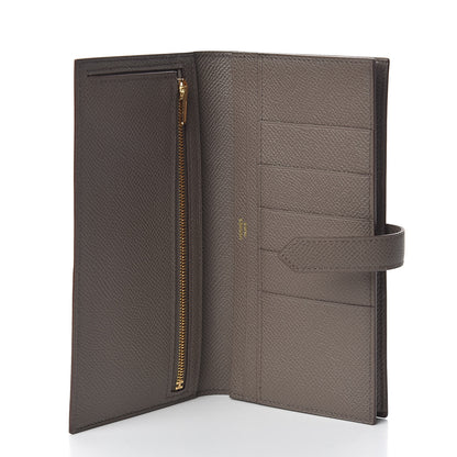 Hermes Epsom Bearn Gusset Wallet Etain 5 of 8