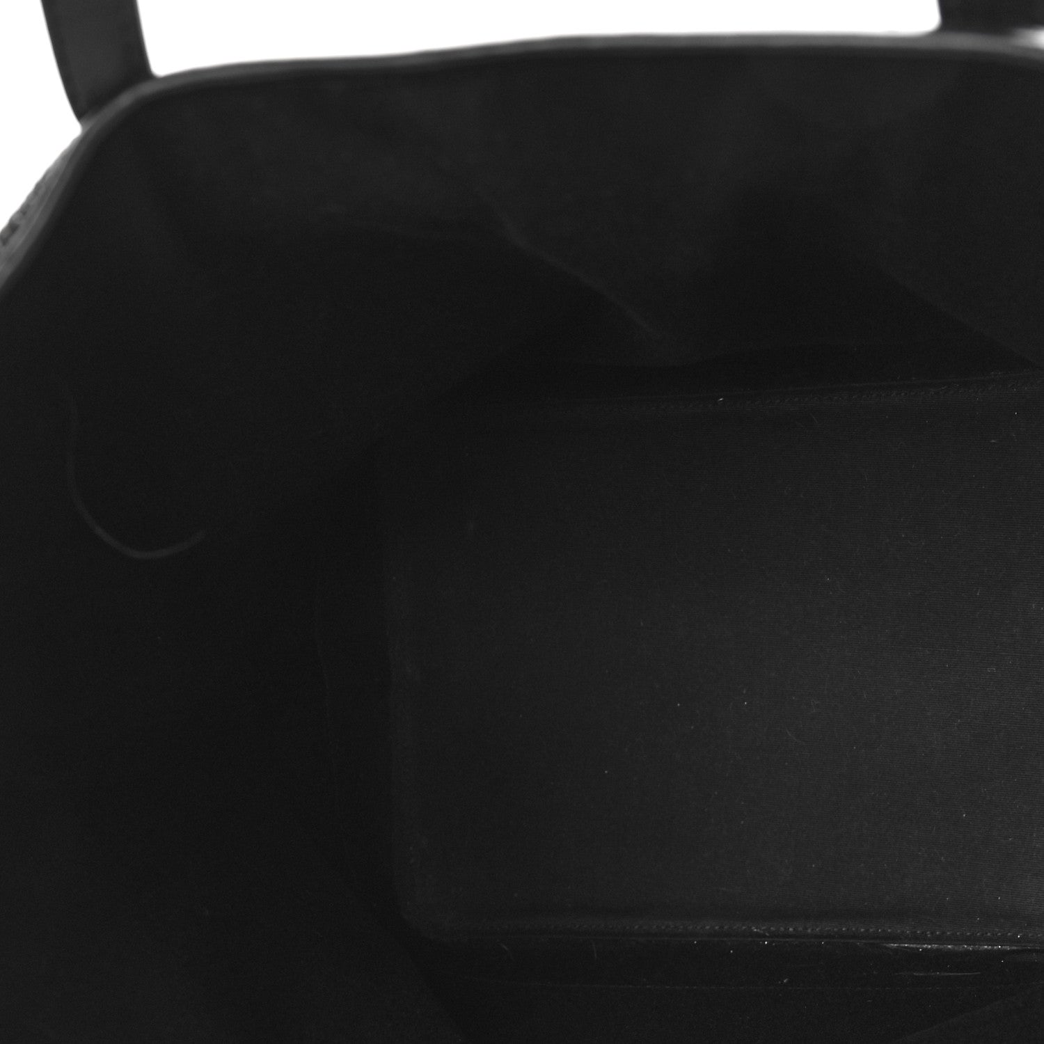 Saint Laurent Linen Canvas Teddy Shopping Bag Black 8 of 11