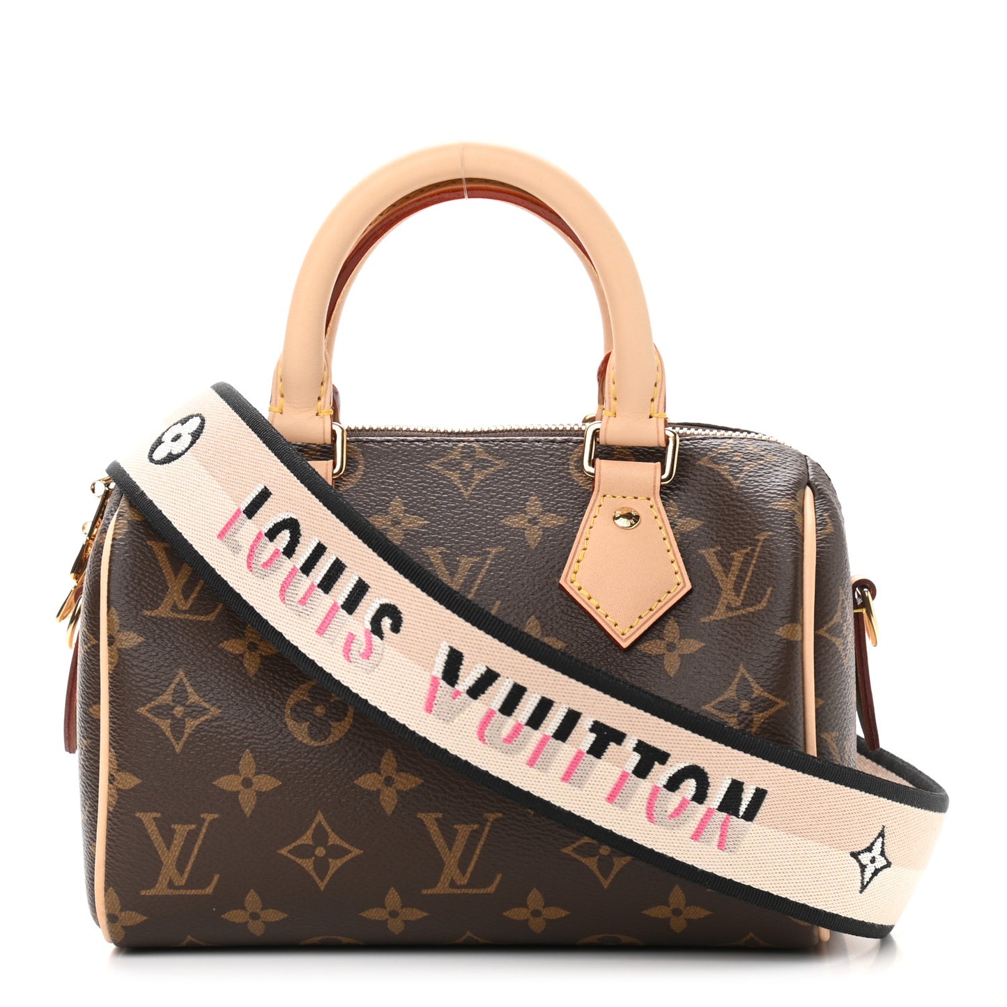 Monogram Speedy Bandouliere 20 Black