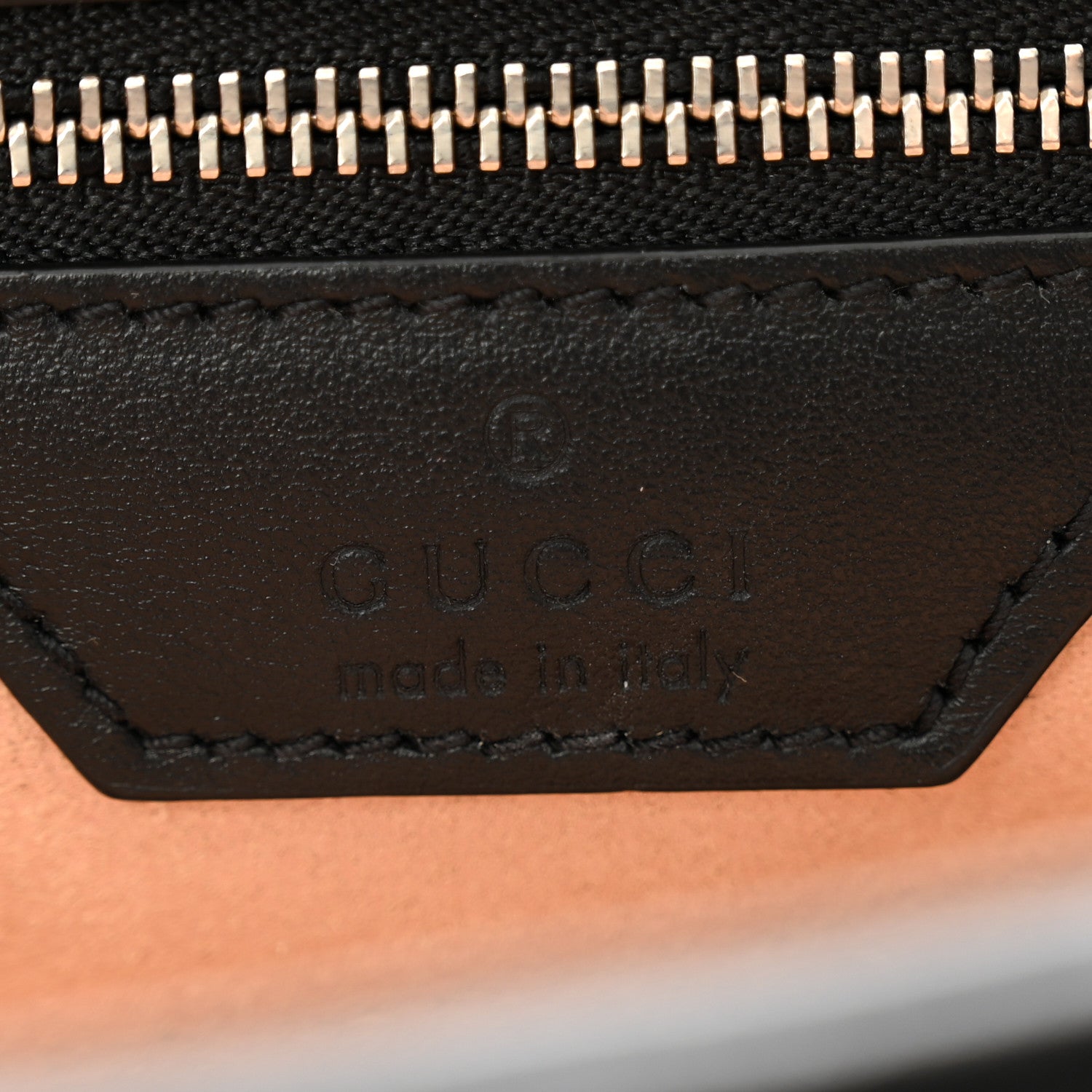 Gucci Calfskin Matelasse Aria Small GG Marmont Top Handle Shoulder Bag Black 6 of 15