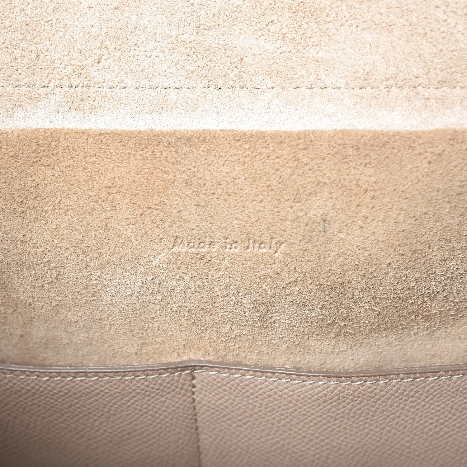 Celine Grained Calfskin Mini Belt Bag Light Taupe 7 of 11
