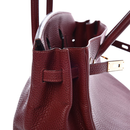 Hermes Fjord Birkin 35 Rouge H 28 of 41
