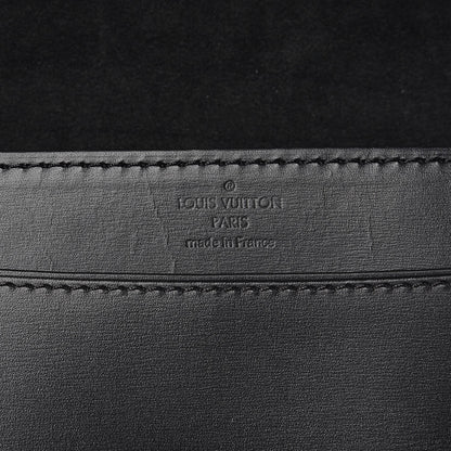 Louis Vuitton Calfskin Chain Louise GM Black 6 of 6