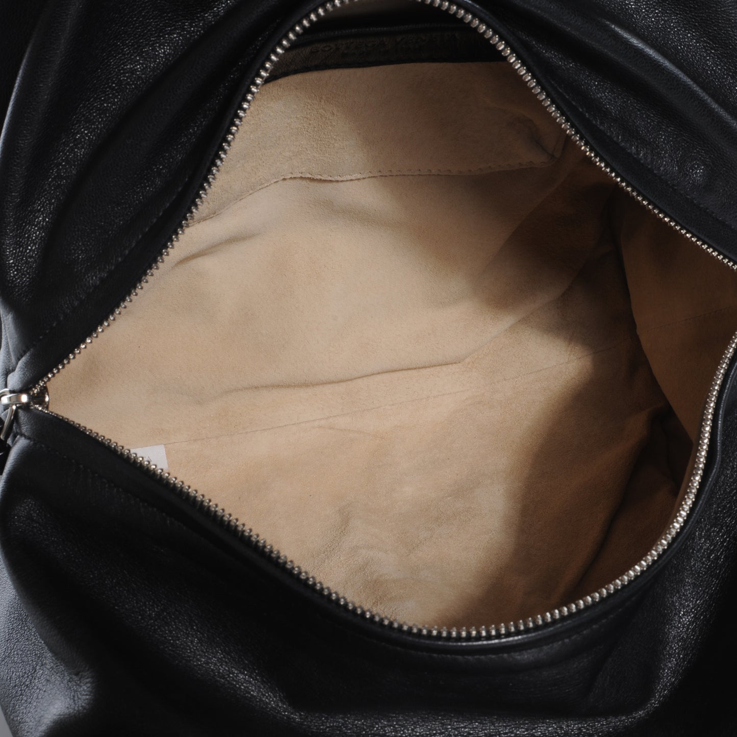 Nappa Crochet Raffia Bag Nero Black